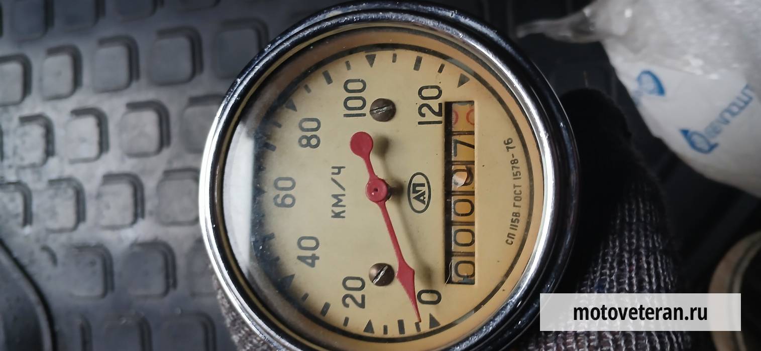Спидометр новый на мотоцикл ИЖ Планета-2 Юпитер-2 фото