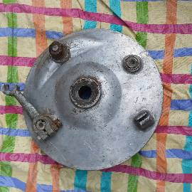 Изображение детали Задний тормозной барабан (задний опорник на мотоцикл ИЖ Планета Спорт