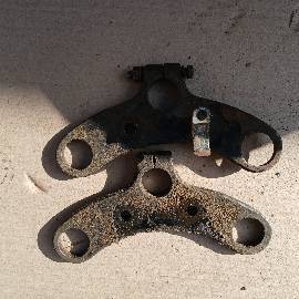 Изображение детали Верхняя траверса вилки на мотоцикл Минск 3.115